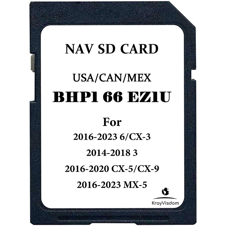 KrayVisdom BHP166EZ1U offline USA map on display for data-free navigation