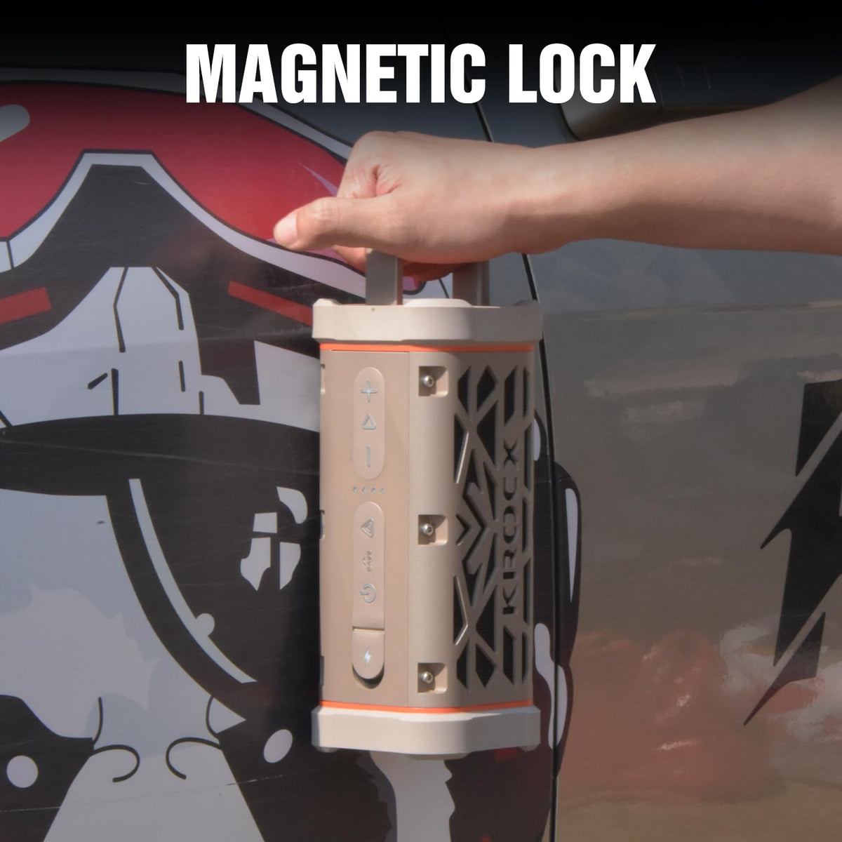 KROCX TRAVOR aluminum body highlights durable construction for rugged adventures.