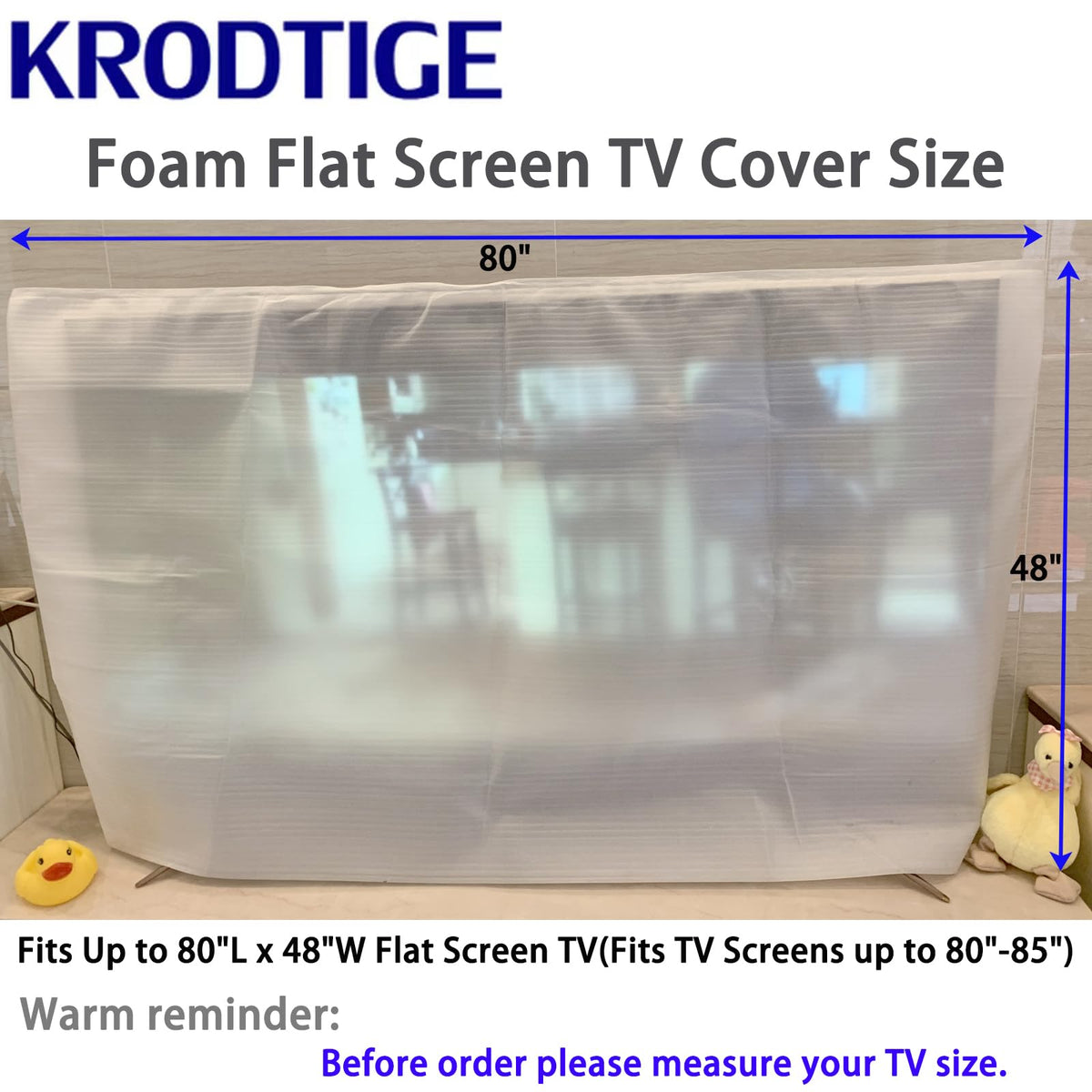 Krodtige easy-slip-over design makes setup quick.