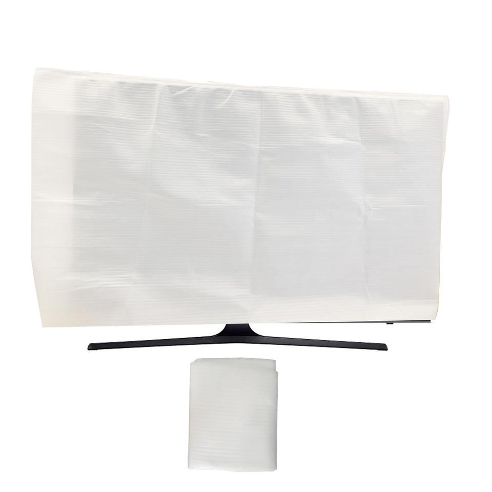 Krodtige foam flat-screen TV cover in 80x48 inch size for secure storage protection.
