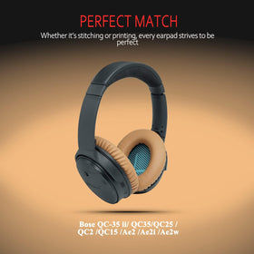 Krone Kalpasmos Bose earpad beige dust-proof mesh shields interior.