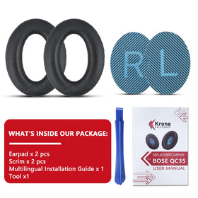 Krone Kalpasmos Bose earpads-comfort fit for long listening sessions