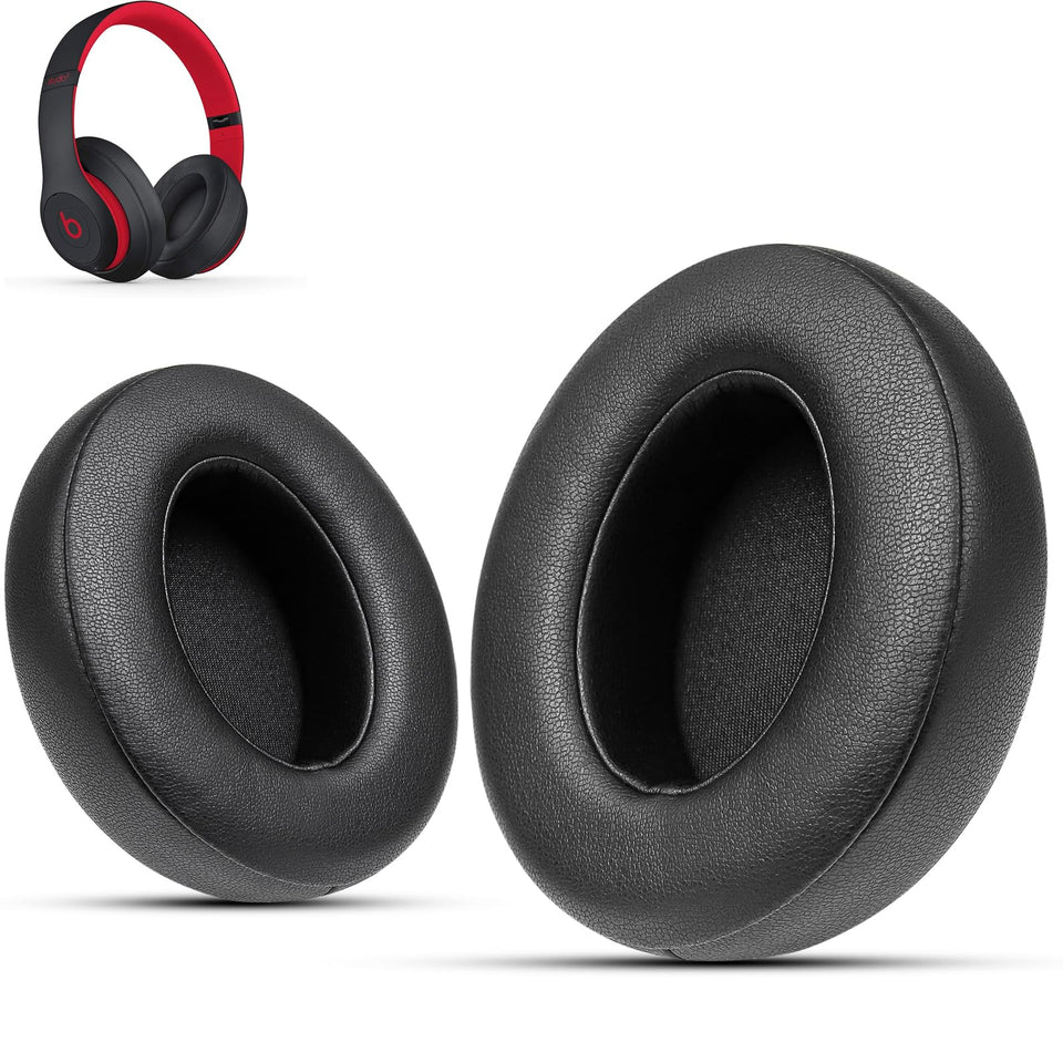 Krone Kalpasmos front packaging showing replacement ear pads and benefit of clear identification
