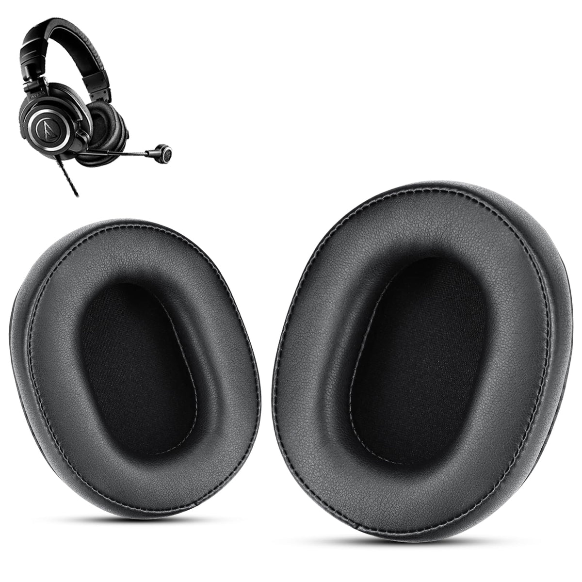 Krone Kalpasmos front view showing replacement earpads and fit