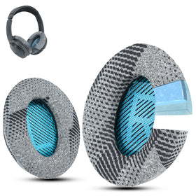 Krone Kalpasmos Instant-Chill ear pads on a Bose headset improve airtight seal and comfort.