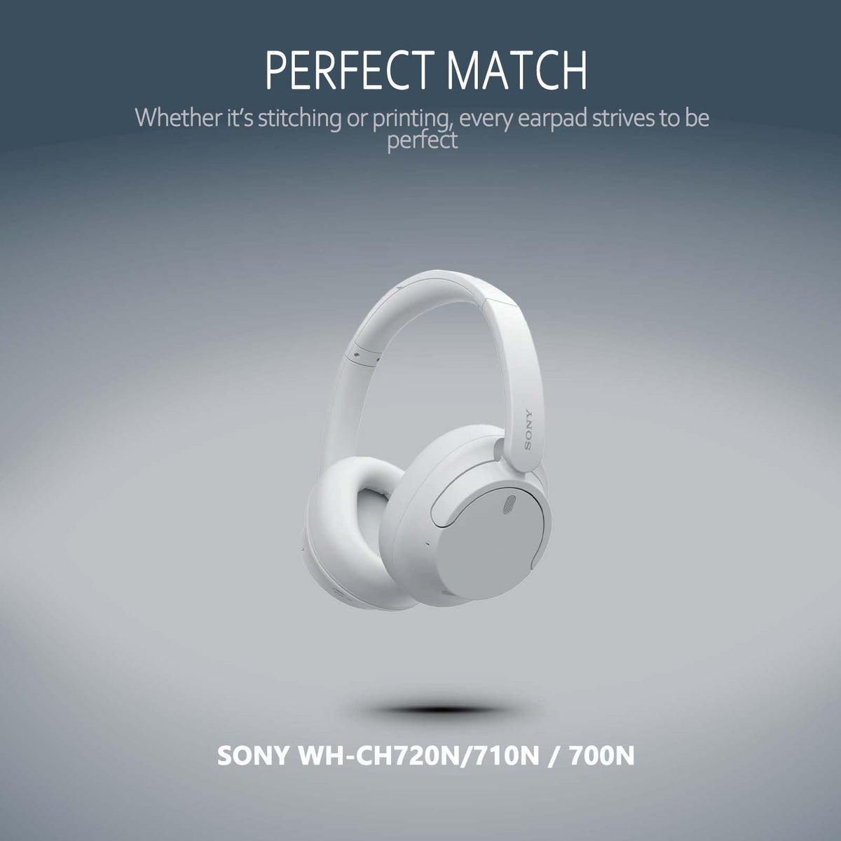 Krone Kalpasmos earpads on headphones in desk setting for longer-wear comfort benefit