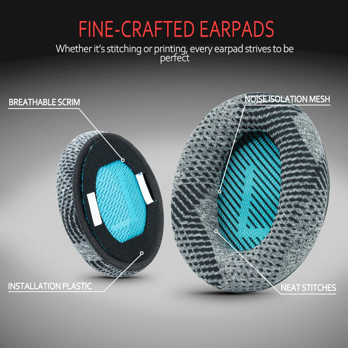 Krone Kalpasmos memory foam ear pads deliver soft cushioning for long listening sessions.