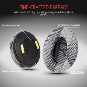 Krone Kalpasmos memory foam earpads enhance noise isolation for immersive listening