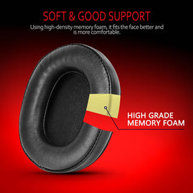 Krone Kalpasmos soft lambskin ear pads deliver breathable comfort.