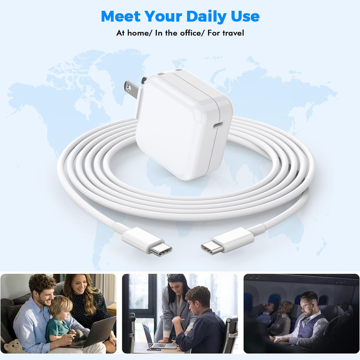 Kruidvat size comparison in pocket showing compact charger portability for travel convenience