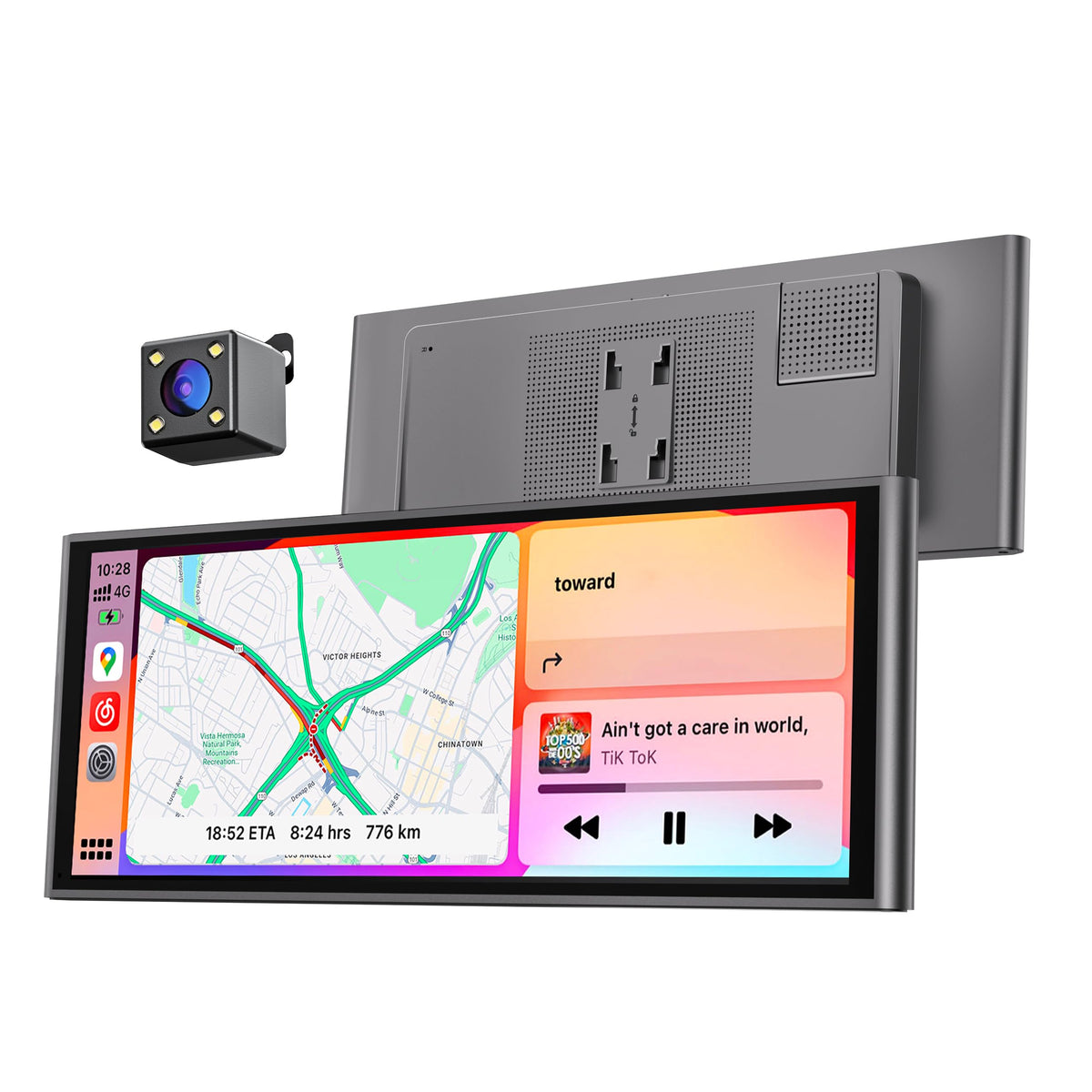 Krunia nine-point-two-six-inch wireless CarPlay screen for seamless on-the-go connectivity.