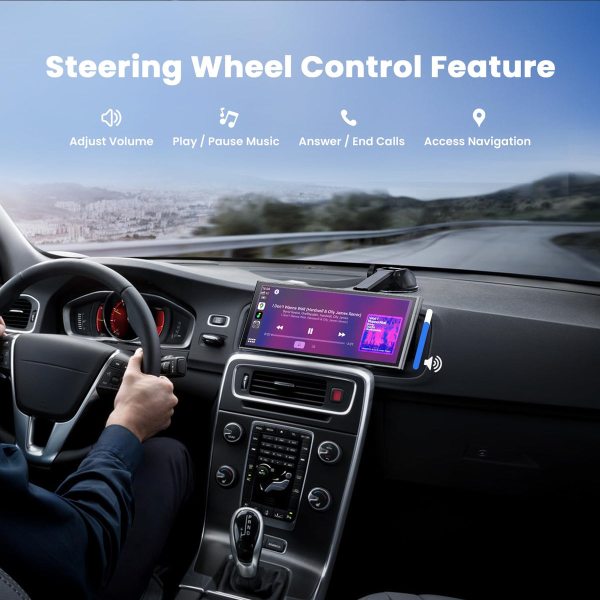 Krunia vivid IPS touchscreen with bright, glare-reducing visuals.