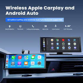 Krunia wireless CarPlay and Android Auto enabling hands-free driving and easy connectivity
