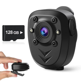 KSADBOSSBO front view showing compact camera and lens for easy security capture