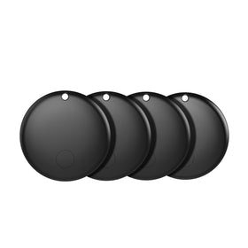 KSKCUJY front packaging showing four black Air Tracker Tags and benefits
