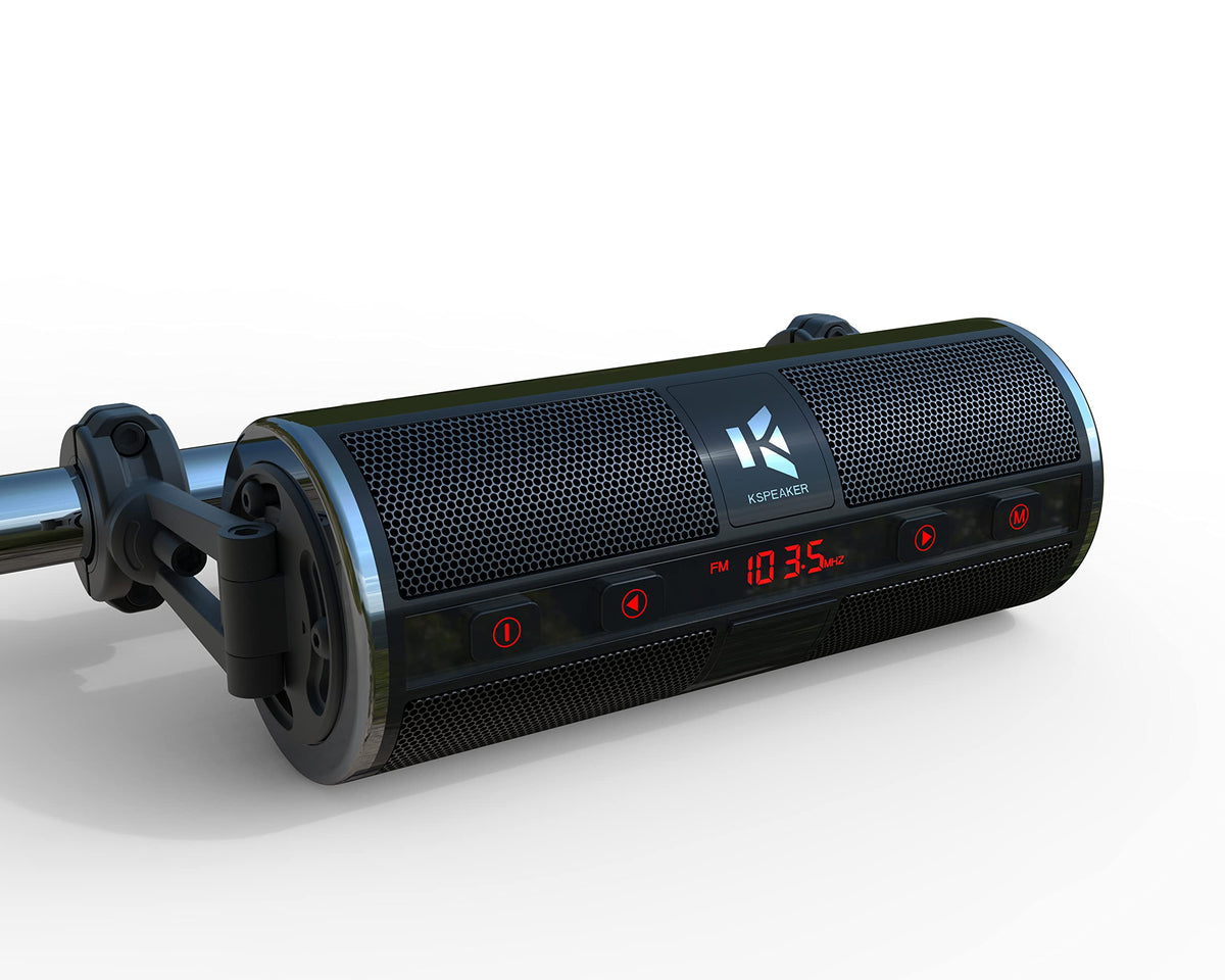 KSPEAKER K2BL pair of motorcycle speakers delivering rich sound on rides