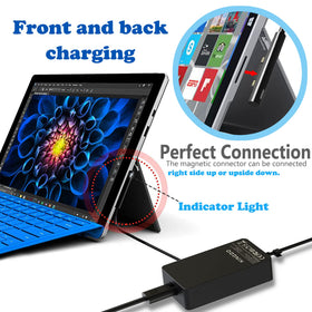 USB port detail on KSW KINGDO 65W Surface charger for secondary device