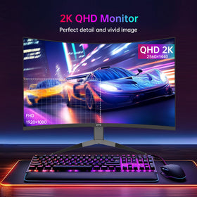KTC 1000R curve delivers immersive wide viewing for depth and immersion
