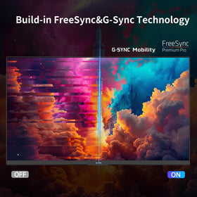 KTC 122% sRGB coverage ensures vibrant, true-to-life colors.