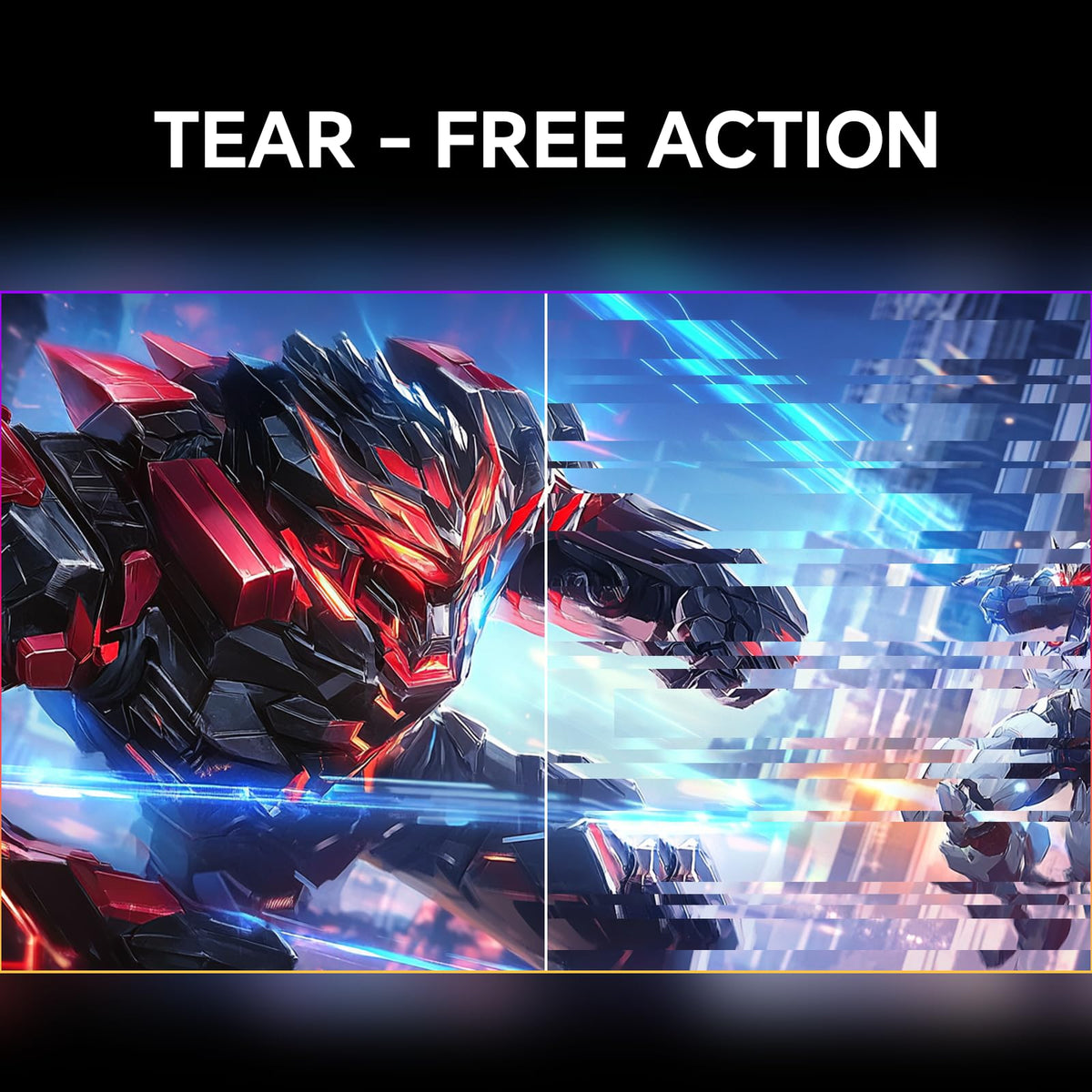 KTC 1080p fast-IPS panel delivering deep blacks and vivid highlights
