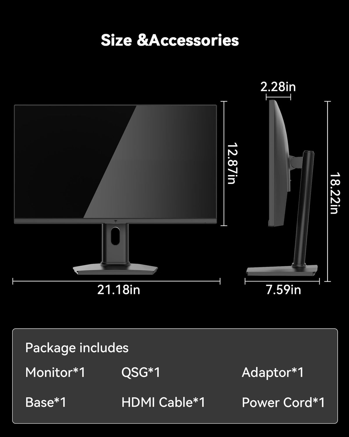 KTC 24.5-inch monitor HDR 400 brightness adds bright highlights and deep contrasts.