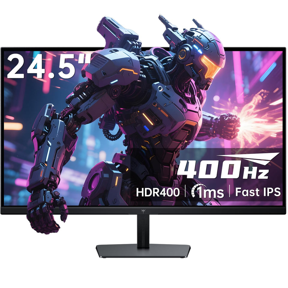 KTC 24.5-inch monitor with 400Hz fast-IPS for ultra-smooth motion