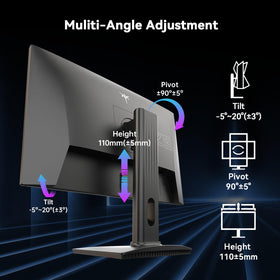 KTC 24.5-inch HDR400 display with bright, crisp visuals