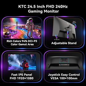 KTC setup image illustrating multi-use gaming and productivity