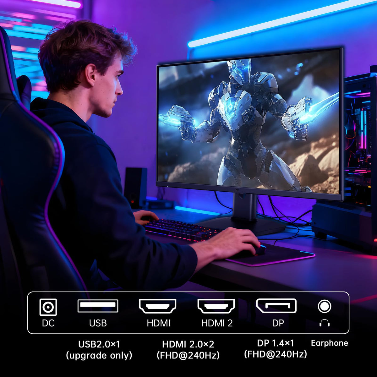 KTC VESA mount and stand offering flexible placement