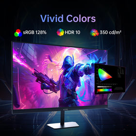 KTC gaming monitor with Freesync/G-Sync improves tear-free play.