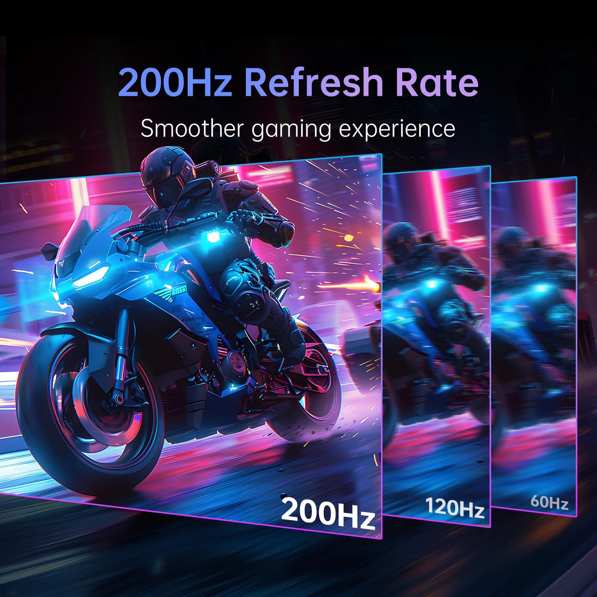 KTC 24.5-inch gaming monitor tilt range showcasing adjustable comfort for long sessions.
