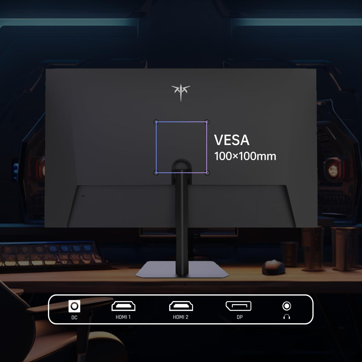 KTC monitor ideal for Xbox, PS5, Switch setups and home office.