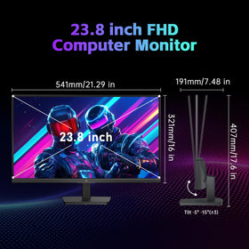KTC 24-inch monitor ideal for office and gaming setups