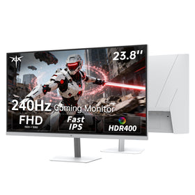 KTC 24-inch gaming monitor front view shows 240Hz for ultra-smooth gameplay.