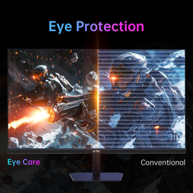 KTC 24in flicker-free panel delivering higher contrast in dark scenes.