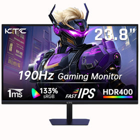 KTC 24in gaming monitor with Fast IPS for accurate colors and smooth gameplay.