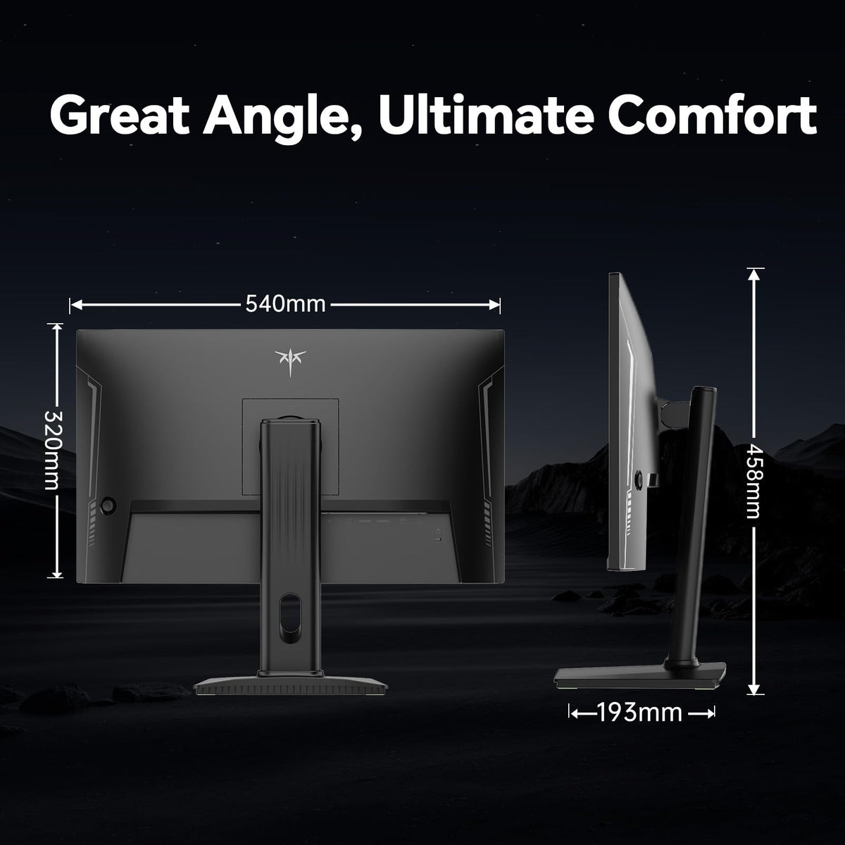 KTC 24-inch monitor with 99% sRGB delivers vibrant, accurate colors for immersive games