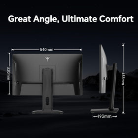 KTC 24-inch monitor with 99% sRGB delivers vibrant, accurate colors for immersive games