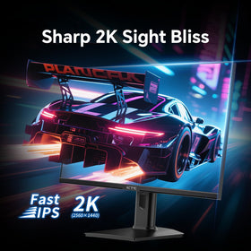 KTC 24-inch gaming monitor with ergonomic stand enables comfortable long sessions