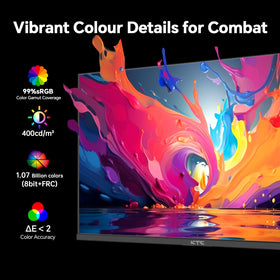 KTC 24-inch gaming monitor HDR400 adds cinematic brightness and contrast to scenes