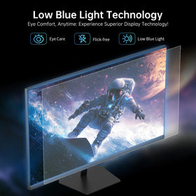 KTC eye-care features reduce fatigue while maintaining sharp FHD visuals.