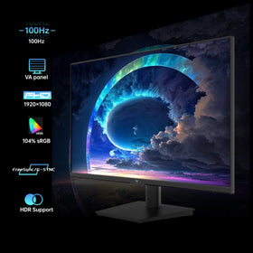 KTC 24-inch bezel-less design supports seamless multi-monitor setups.