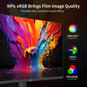KTC 24-inch monitor with FreeSync/G-Sync compatibility for smooth gameplay