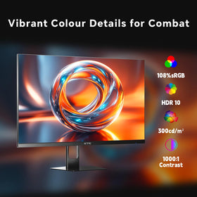 KTC 27-inch gaming monitor fast ips panel delivering sharp motion.