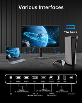 KTC fast IPS panel delivering smooth motion for gaming