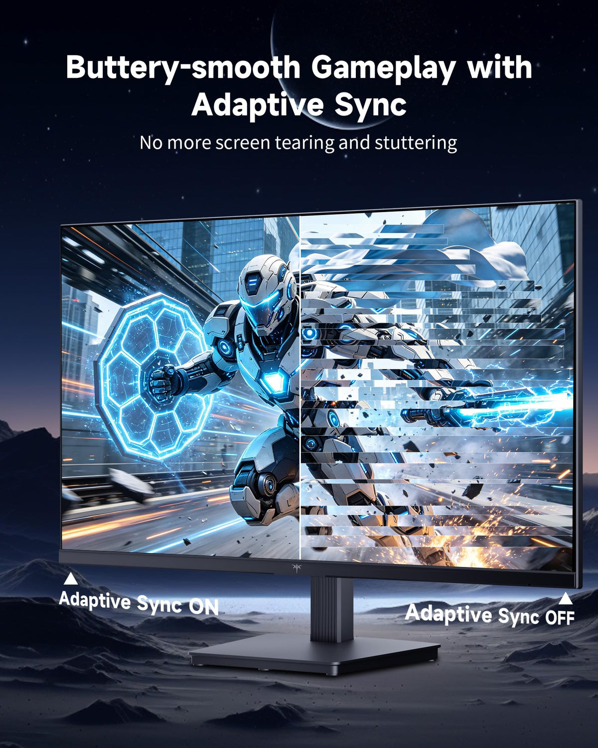 KTC monitor tilt lets you optimize viewing angle
