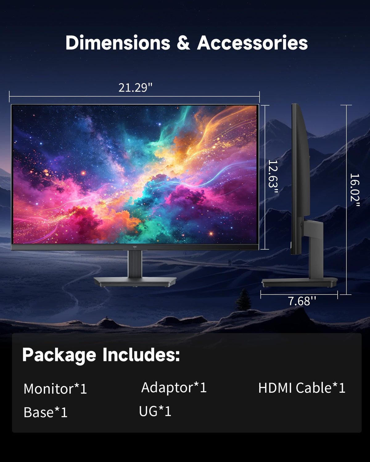 KTC VESA mount compatibility for clean, space-saving setups