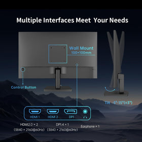 KTC 27-inch 4K IPS monitor FreeSync and G-Sync in action during tasks