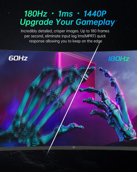 KTC 27-inch 1440p display with crisp details for competitive play.