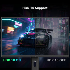KTC 27-inch gaming monitor connectivity includes HDMI DP and USB for versatile setup